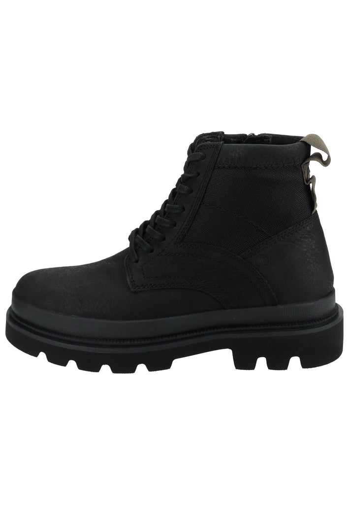 Stiefeletten Clarks Stiefelette Leder/Textil Black