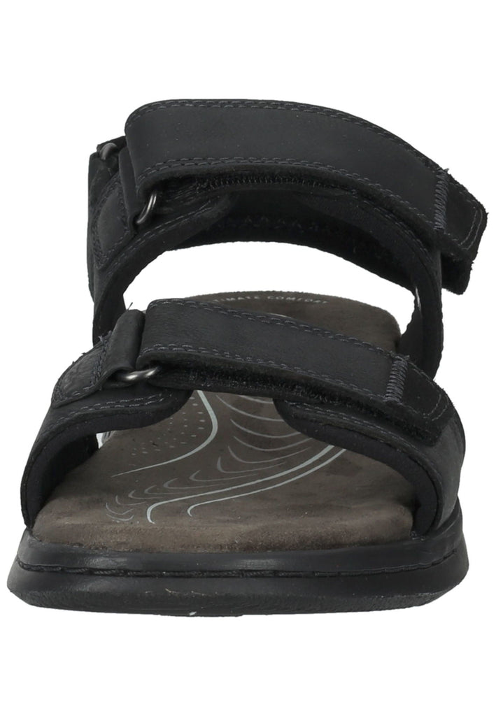 Clarks Wanderschuhe Leder Schwarz