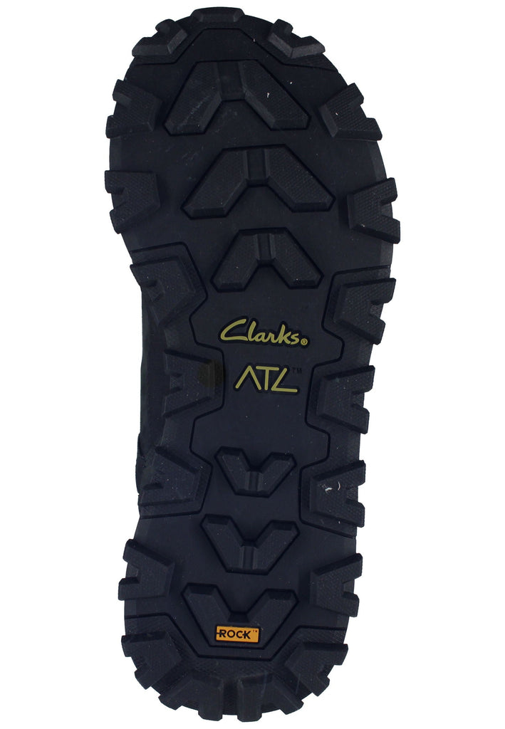 Clarks Wanderschuhe Nubukleder Schwarz