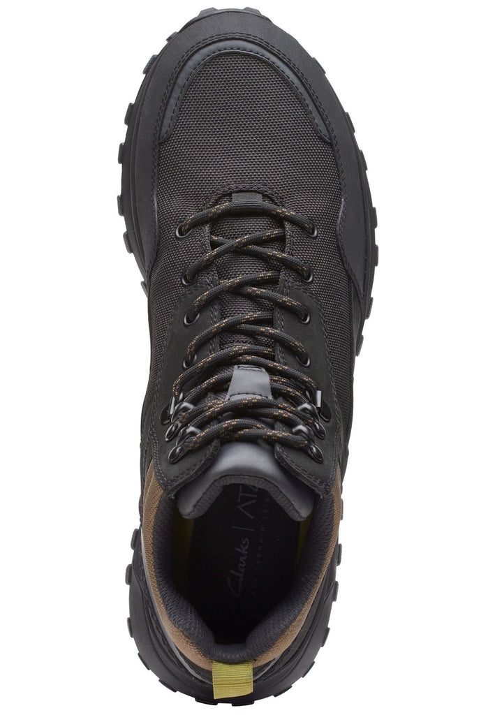 Clarks Wanderschuhe Veloursleder Schwarz