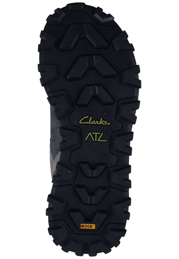 Clarks Wanderschuhe Veloursleder/Textil Navy/Schwarz