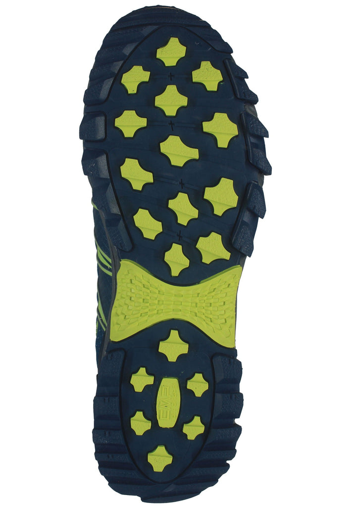 CMP Wanderschuhe Leder/Textil Blau/Gelb