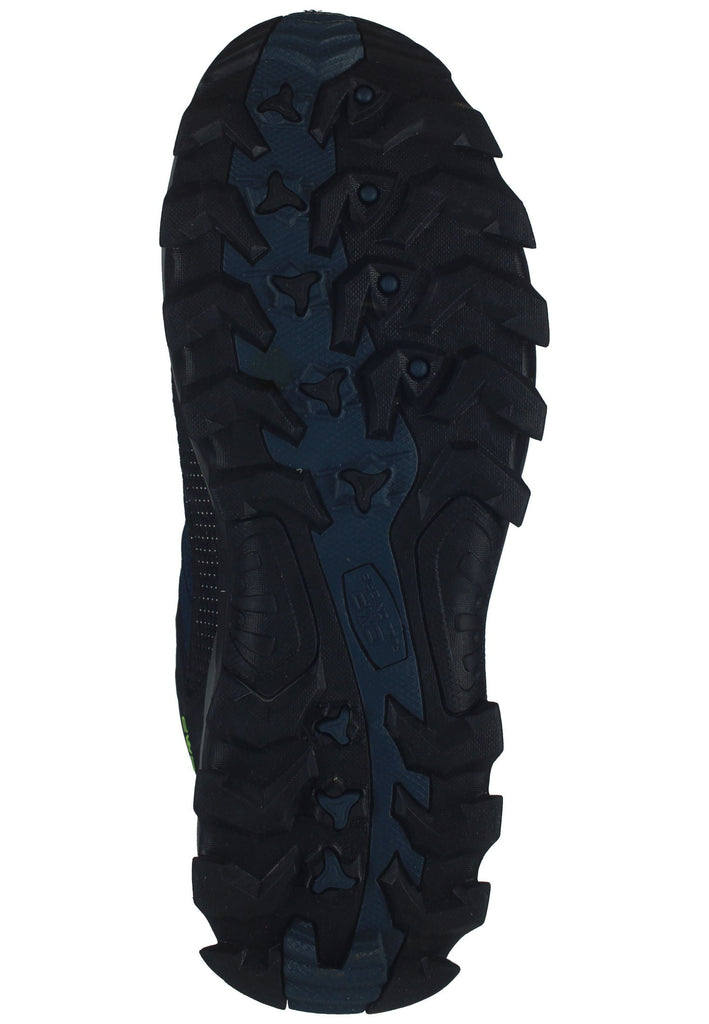 CMP Wanderschuhe Leder/Textil Blau/Gelb