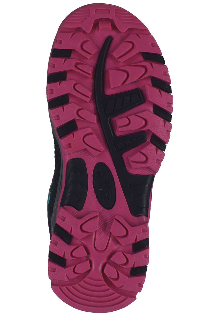 CMP Wanderschuhe Leder/Textil Schwarz/Pink