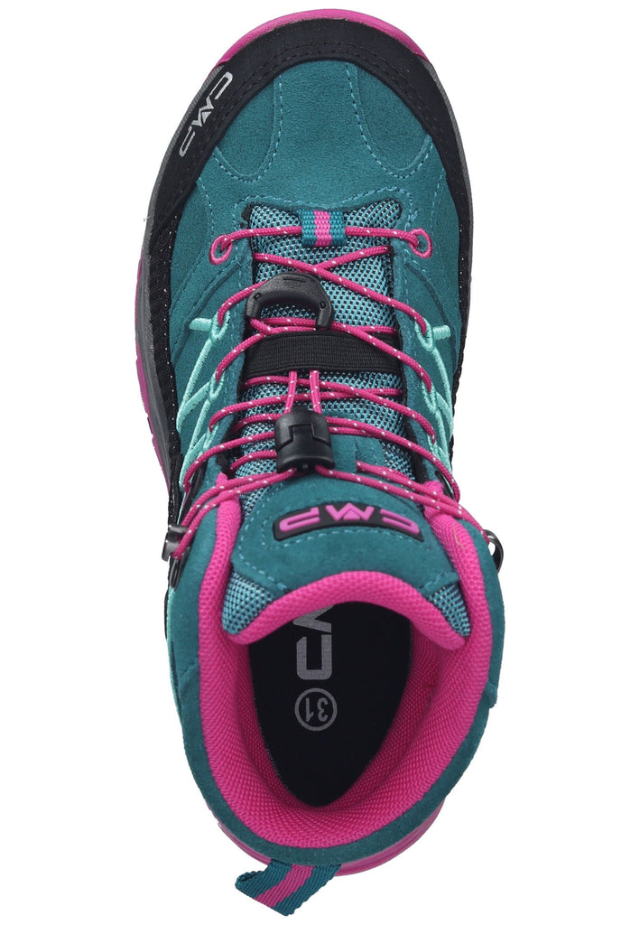 CMP Wanderschuhe Leder/Textil Schwarz/Pink