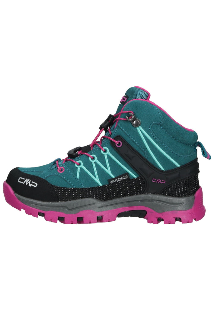 CMP Wanderschuhe Leder/Textil Schwarz/Pink