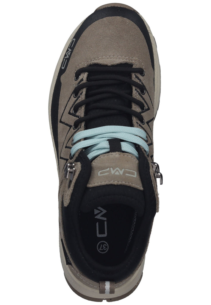 CMP Wanderschuhe Veloursleder/Textil Beige/Schwarz