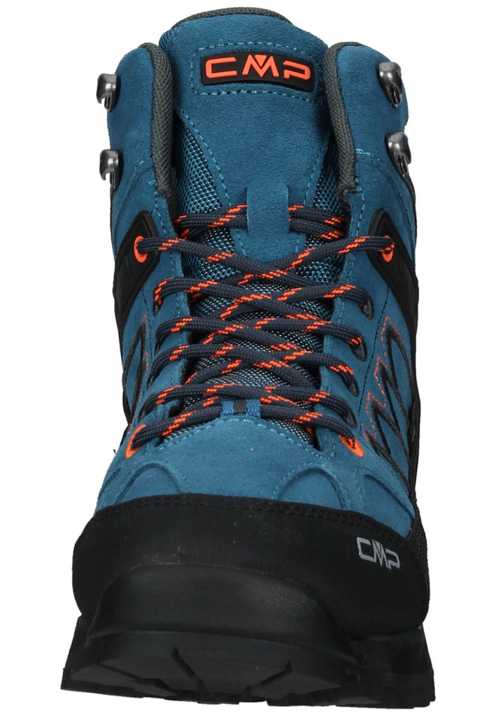 CMP Wanderschuhe Veloursleder/Textil Blau/Orange