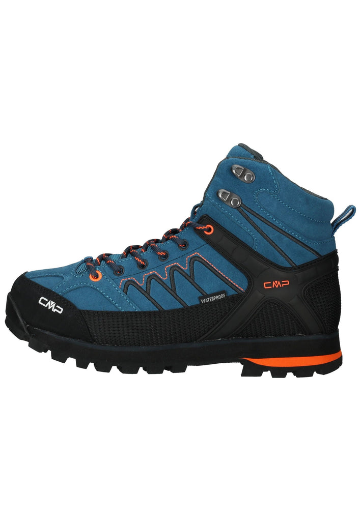 CMP Wanderschuhe Veloursleder/Textil Blau/Orange