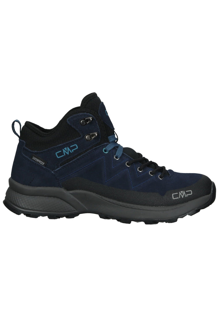 CMP Wanderschuhe Veloursleder/Textil Schwarz/Blau