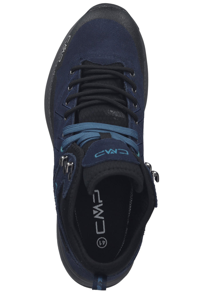 CMP Wanderschuhe Veloursleder/Textil Schwarz/Blau