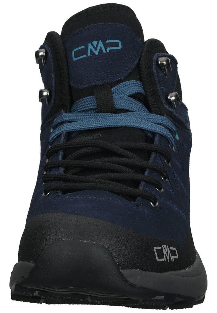CMP Wanderschuhe Veloursleder/Textil Schwarz/Blau