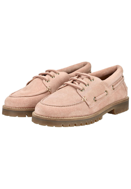 CopenhagenShoes Halbschuhe Veloursleder Rosa