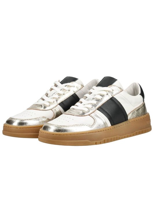 CopenhagenShoes Sneaker Leder Silber/Weiß