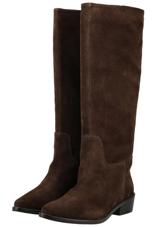 CopenhagenShoes Stiefel Veloursleder Braun