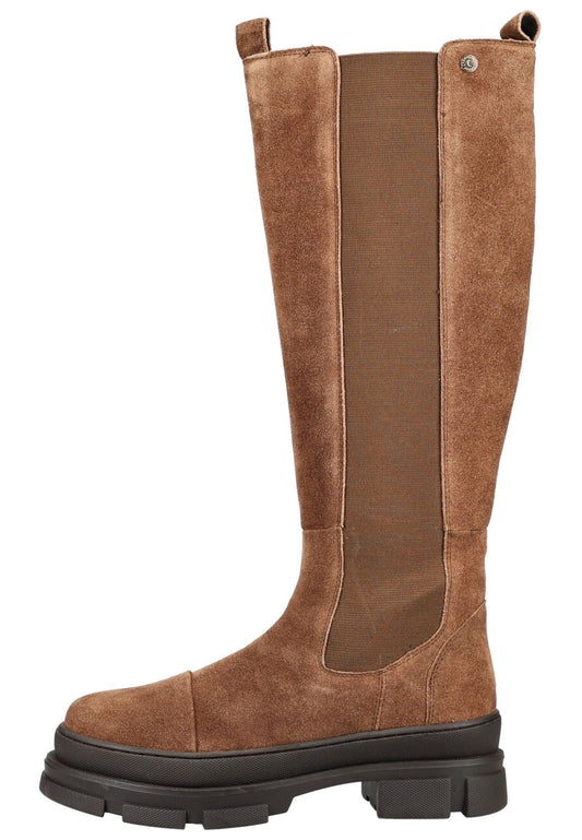 CopenhagenShoes Stiefel Veloursleder/Textil Braun