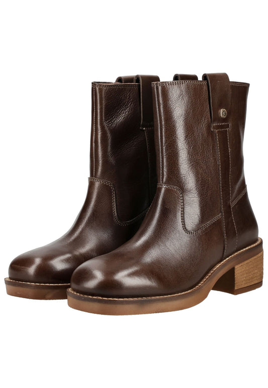 CopenhagenShoes Stiefelette Glattleder Braun