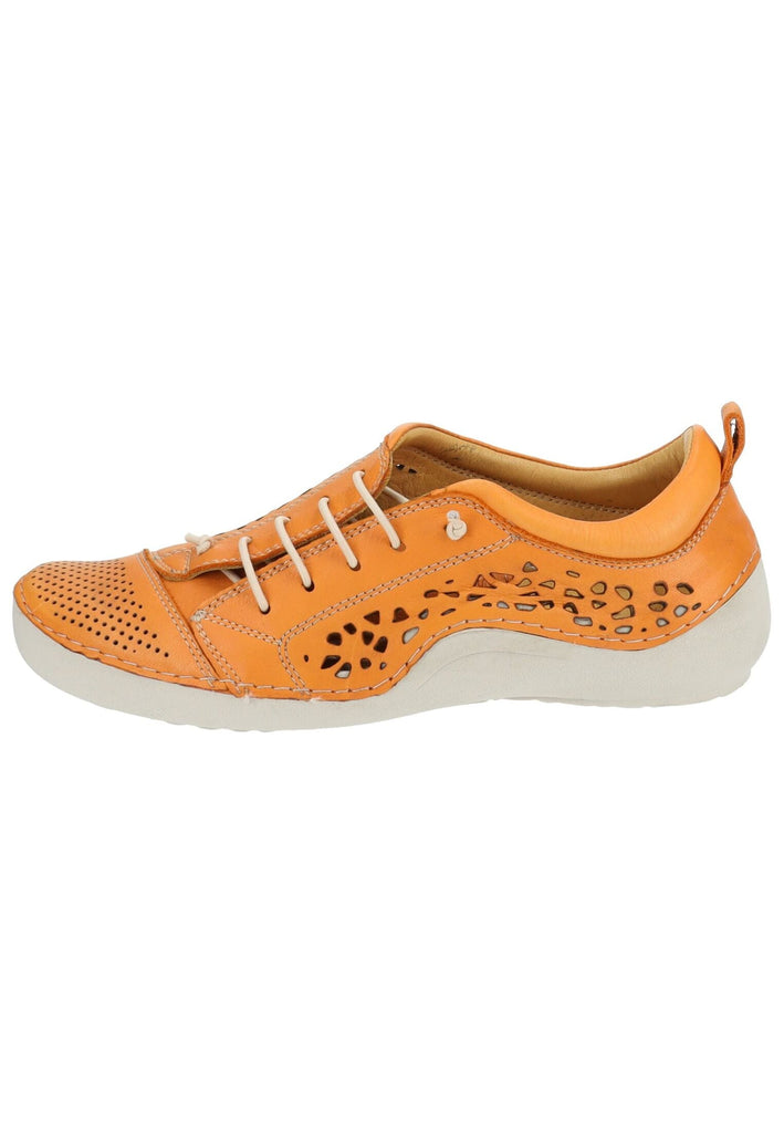 Halbschuhe Cosmos Comfort Halbschuhe Leder Orange