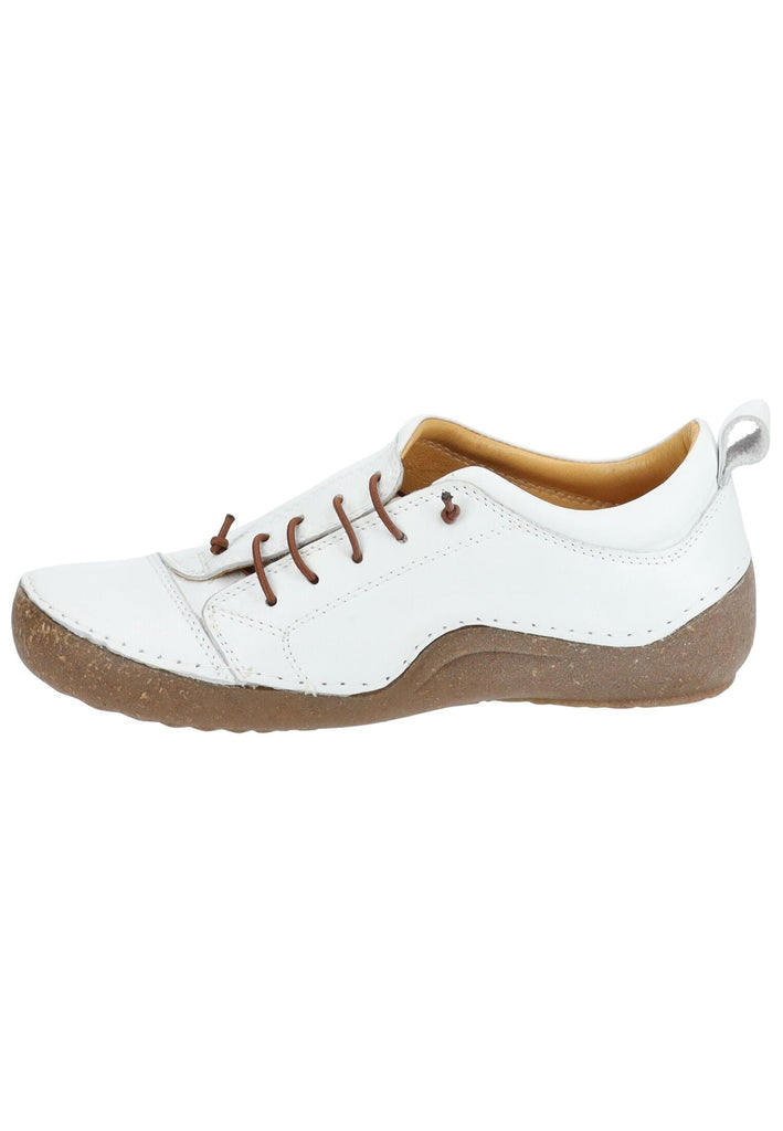 Halbschuhe Cosmos Comfort Halbschuhe Leder Weiß/Braun