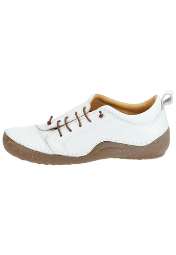 Halbschuhe Cosmos Comfort Halbschuhe Leder Weiß/Braun
