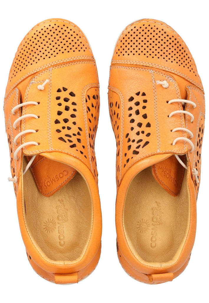 Cosmos Comfort Halbschuhe Leder Orange
