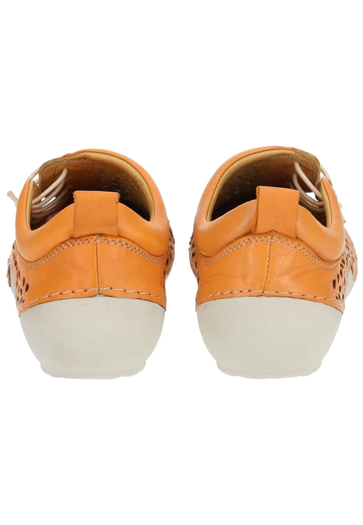 Cosmos Comfort Halbschuhe Leder Orange