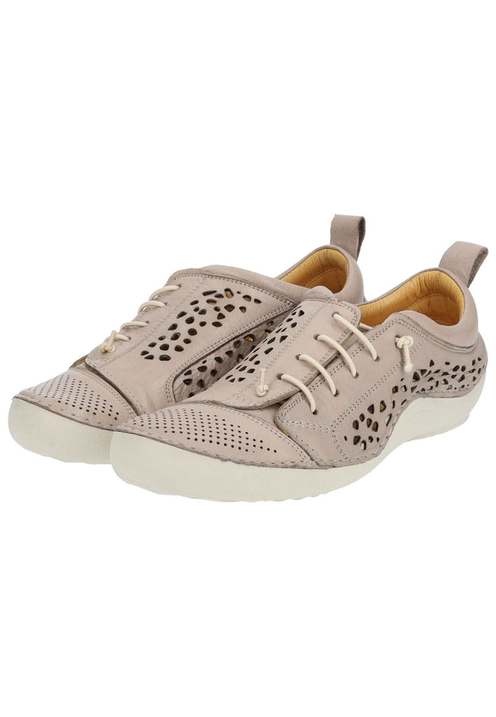 Cosmos Comfort Halbschuhe Leder Taupe