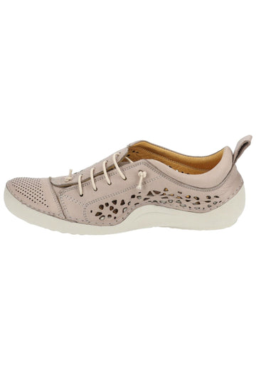 Cosmos Comfort Halbschuhe Leder Taupe