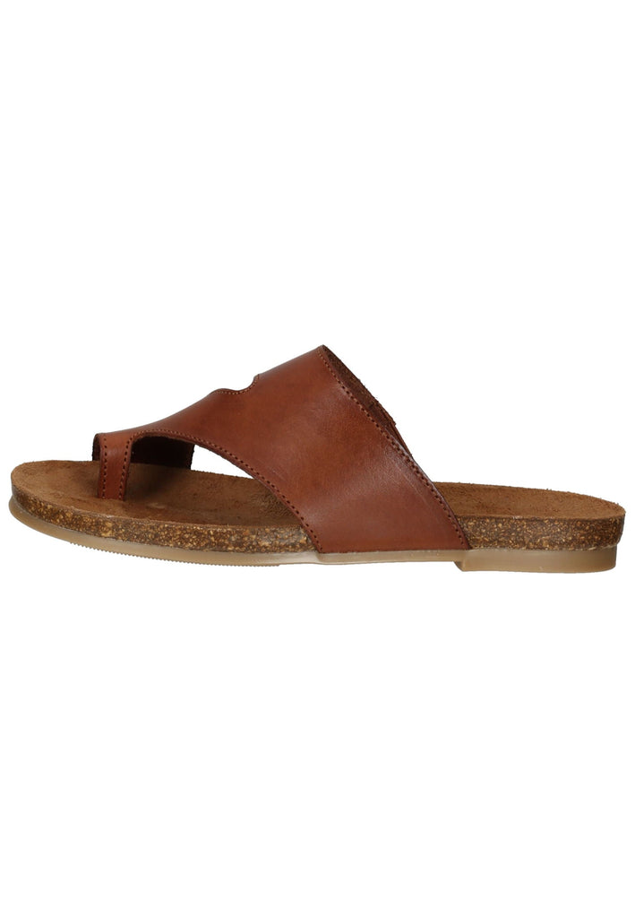Pantoletten Cosmos Comfort Pantoletten Leder Kastanie