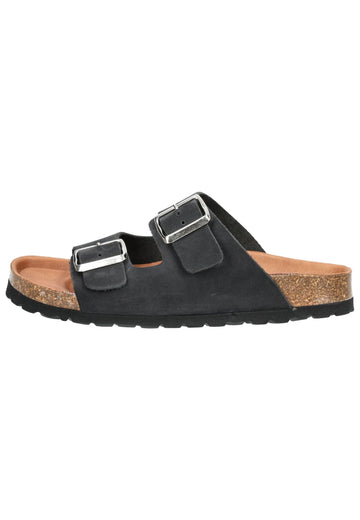 Pantoletten Cosmos Comfort Pantoletten Leder Schwarz