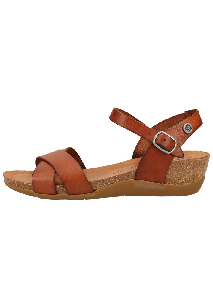 Sandalen Cosmos Comfort Sandalen Leder Braun