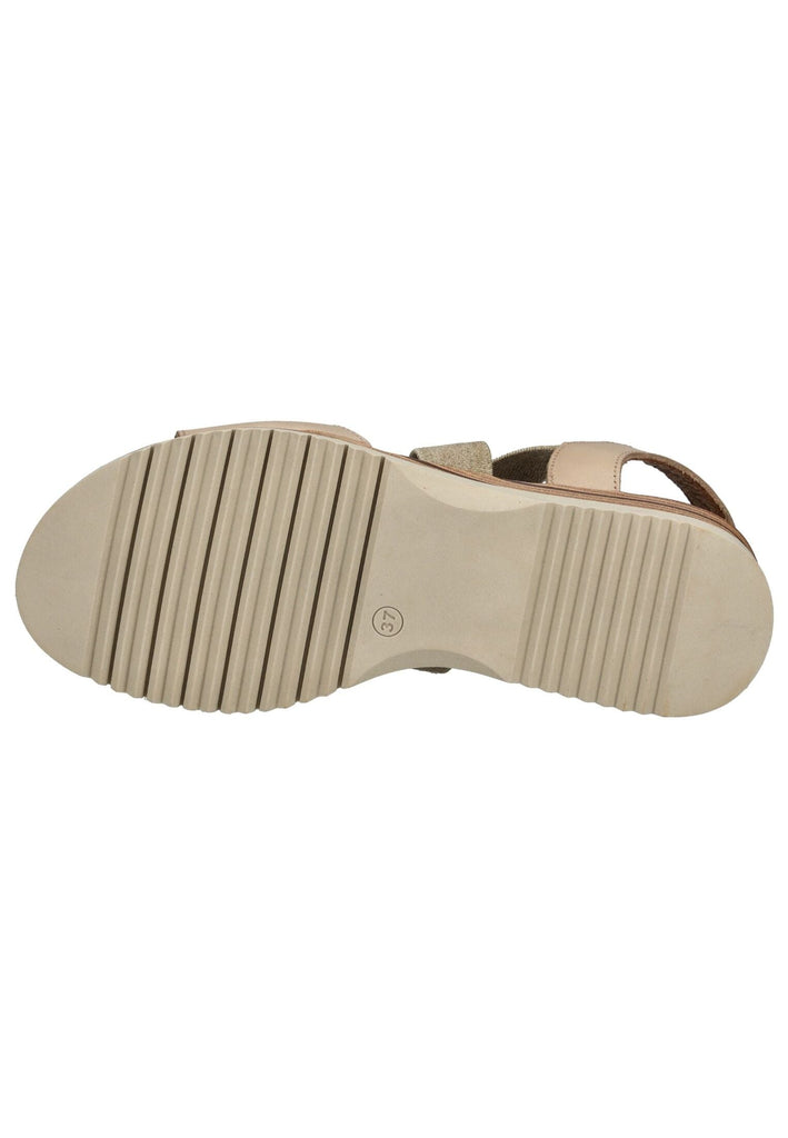 Cosmos Comfort Sandalen Leder Beige