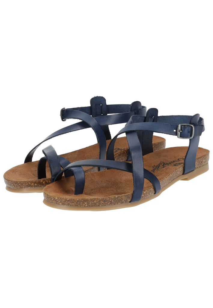 Cosmos Comfort Sandalen Leder Dunkelblau