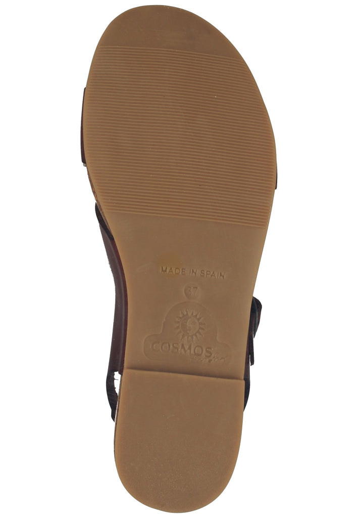 Cosmos Comfort Sandalen Leder Dunkelbraun