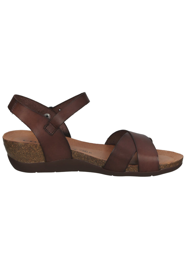 Cosmos Comfort Sandalen Leder Dunkelbraun