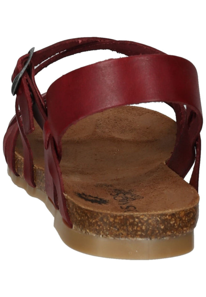 Cosmos Comfort Sandalen Leder Dunkelrot