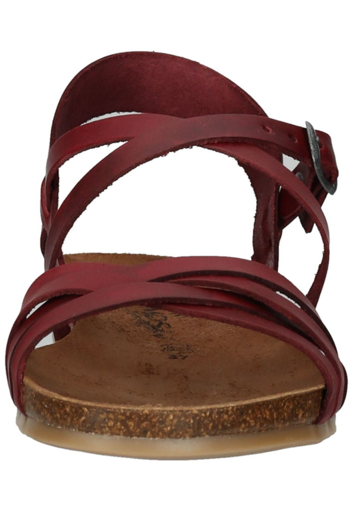 Cosmos Comfort Sandalen Leder Dunkelrot