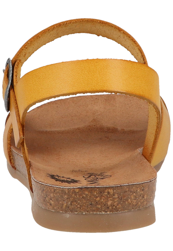 Cosmos Comfort Sandalen Leder Gelb