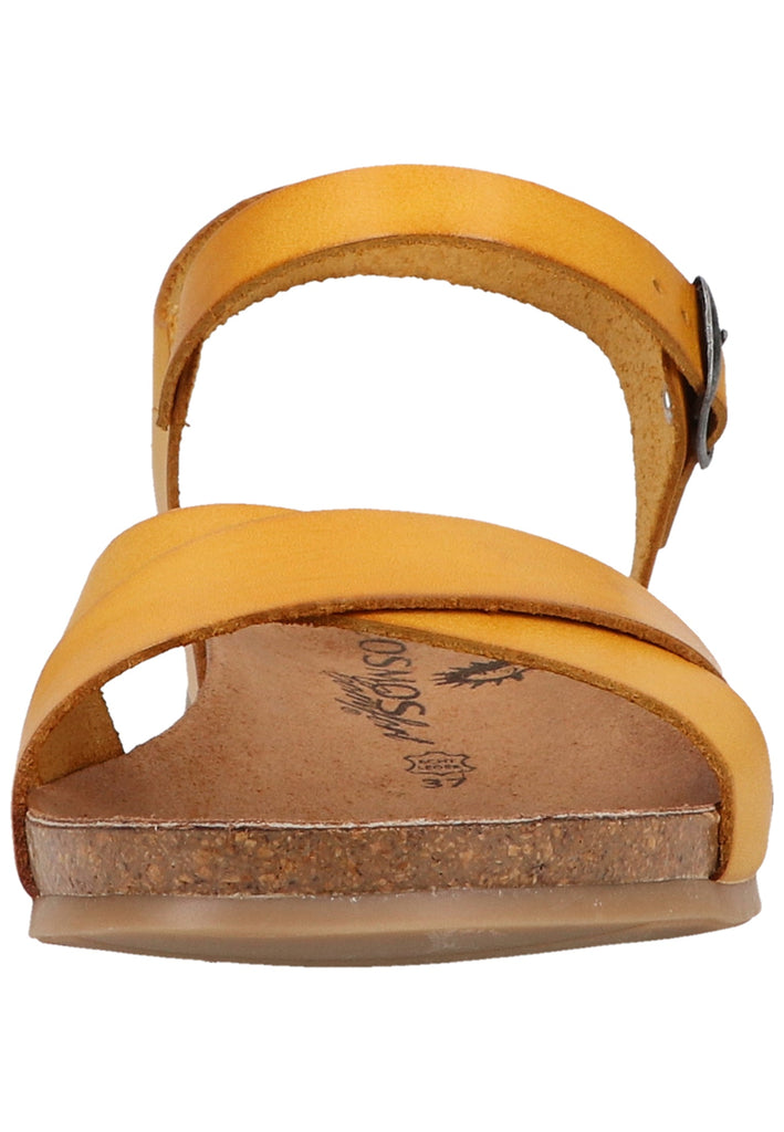 Cosmos Comfort Sandalen Leder Gelb