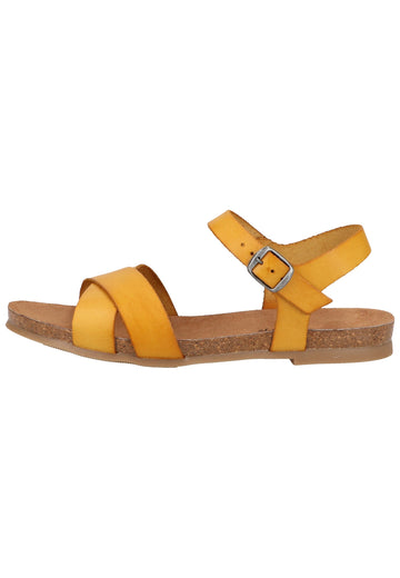 Cosmos Comfort Sandalen Leder Gelb