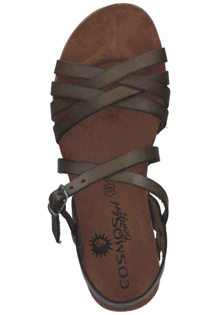 Cosmos Comfort Sandalen Leder Grün