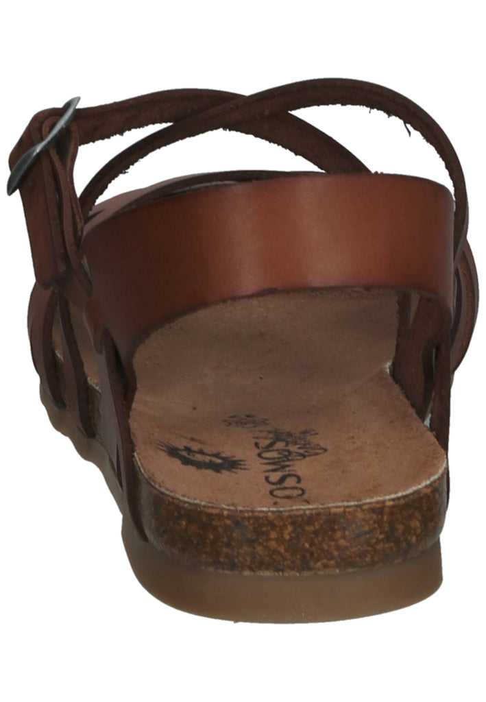 Cosmos Comfort Sandalen Leder Kastanie