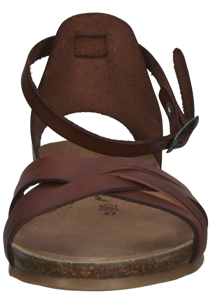 Cosmos Comfort Sandalen Leder Kastanie