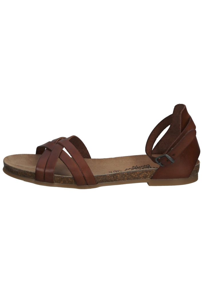 Cosmos Comfort Sandalen Leder Kastanie