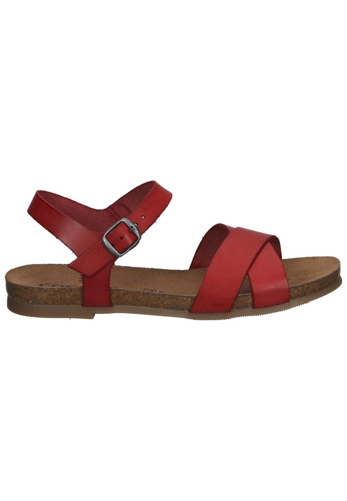 Cosmos Comfort Sandalen Leder Rot