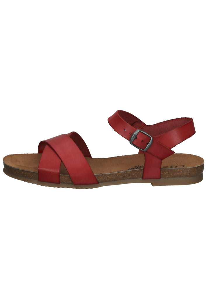 Cosmos Comfort Sandalen Leder Rot