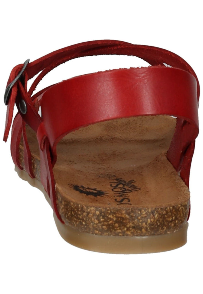 Cosmos Comfort Sandalen Leder Rot