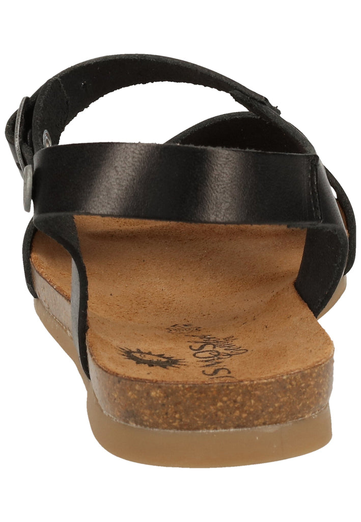 Cosmos Comfort Sandalen Leder Schwarz