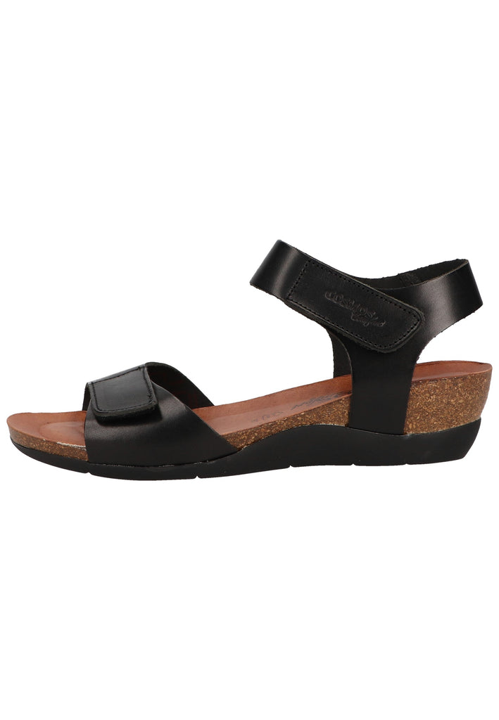Cosmos Comfort Sandalen Leder Schwarz
