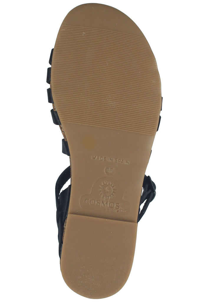 Cosmos Comfort Sandalen Leder Schwarz